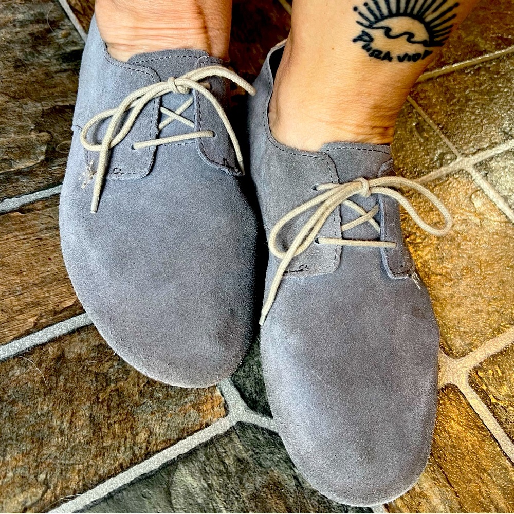 Sanuk Bianca women’s leather/suede loafer shoes